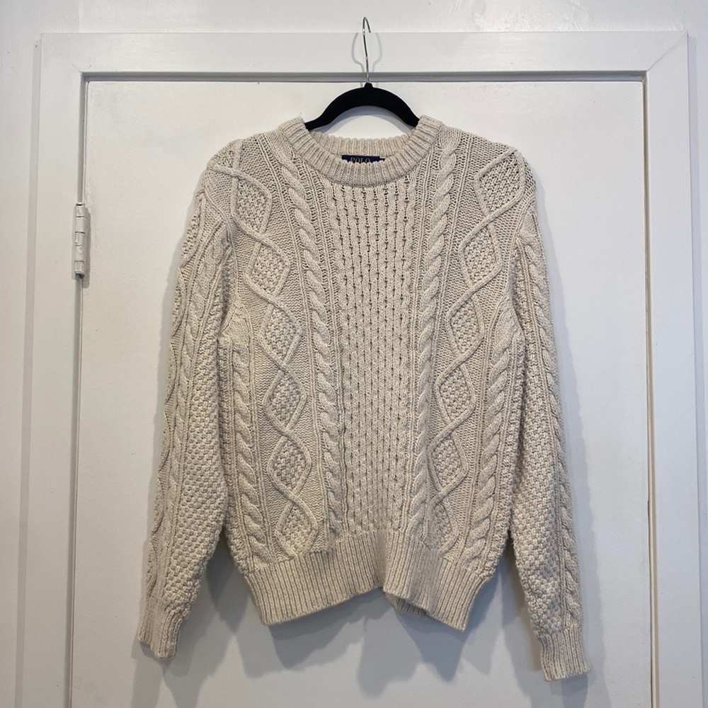 Polo Ralph Lauren Cotton Fisherman Sweater